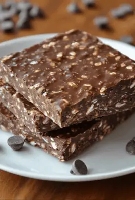 No-Bake Chocolate Chia Oat Bars