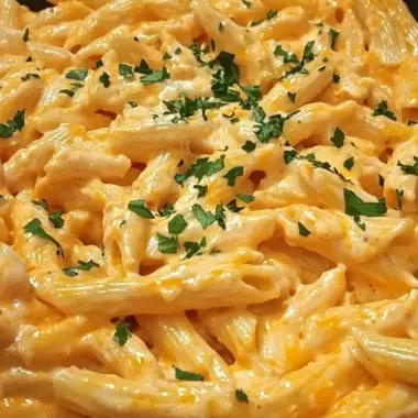 Buffalo Chicken Ranch Pasta