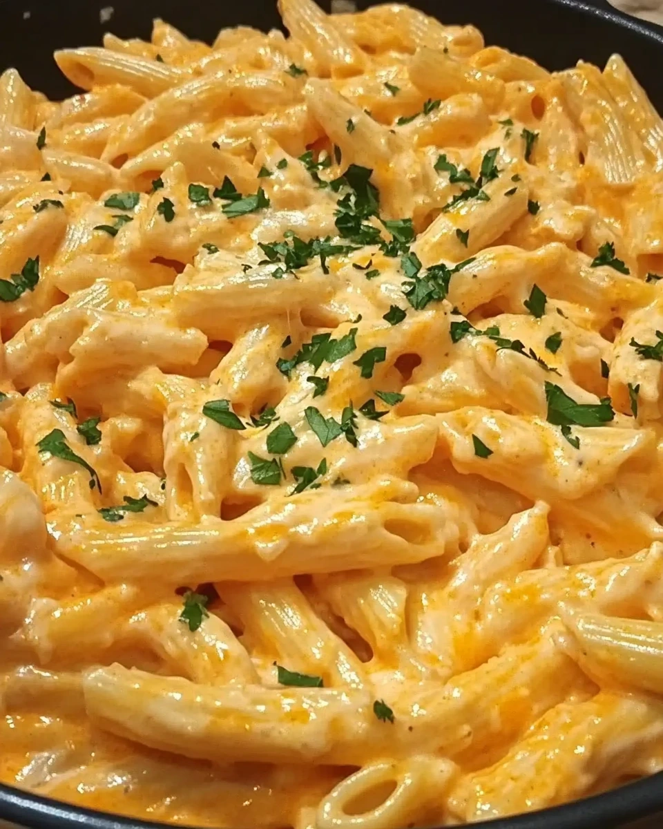 Buffalo Chicken Ranch Pasta