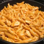 Creamy Spicy Buffalo Chicken Pasta Skillet 2