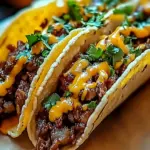Garlic Butter Honey BBQ Beef Tacos