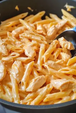 One-Pot Buffalo Ranch Chicken Penne
