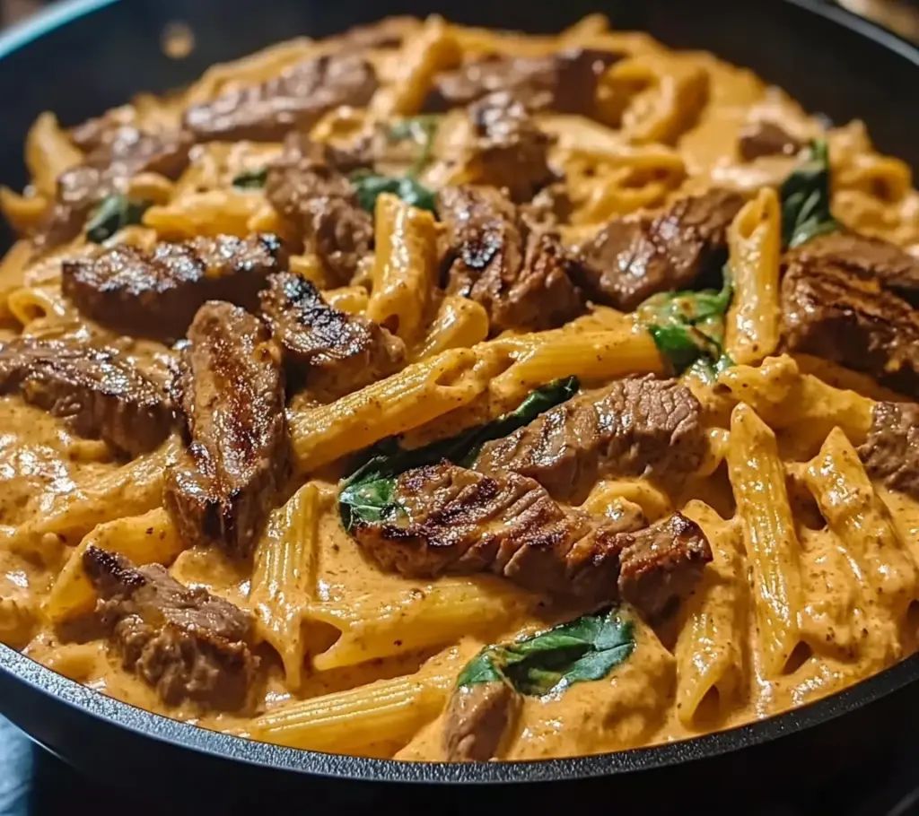 Steak & Cheddar Pasta