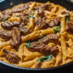 Steak & Cheddar Pasta