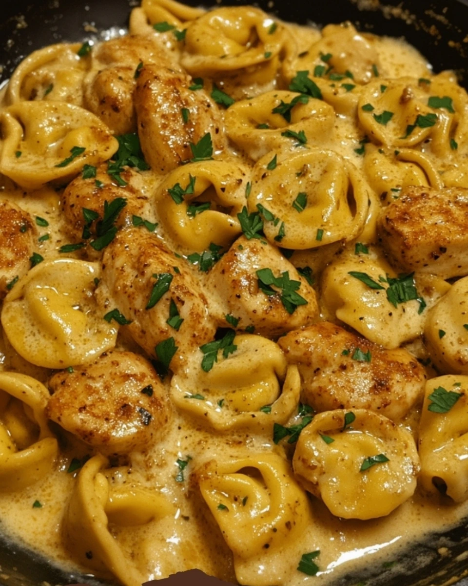 Creamy Cajun Chicken Tortellini