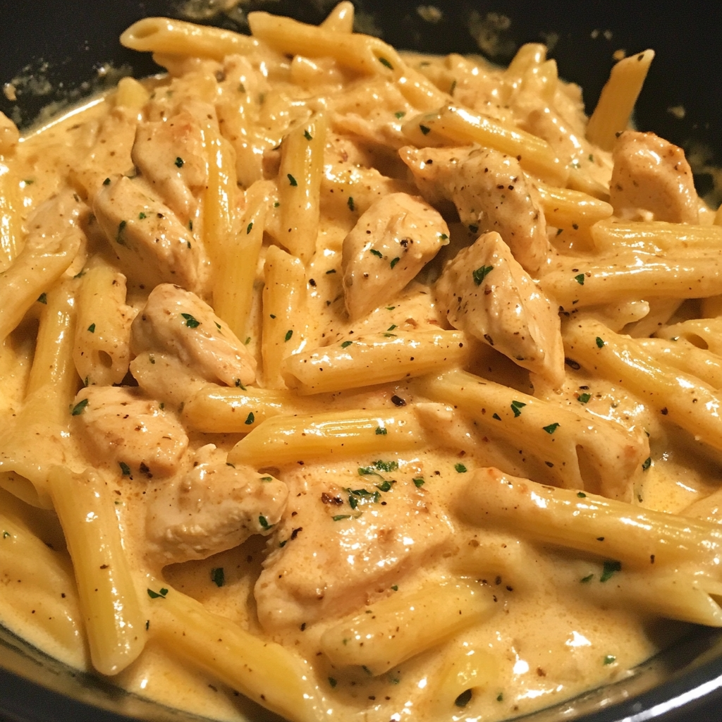 Garlic Butter Chipotle Chicken Pasta 2