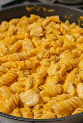 One Pot Cheesy Buffalo Ranch Pasta