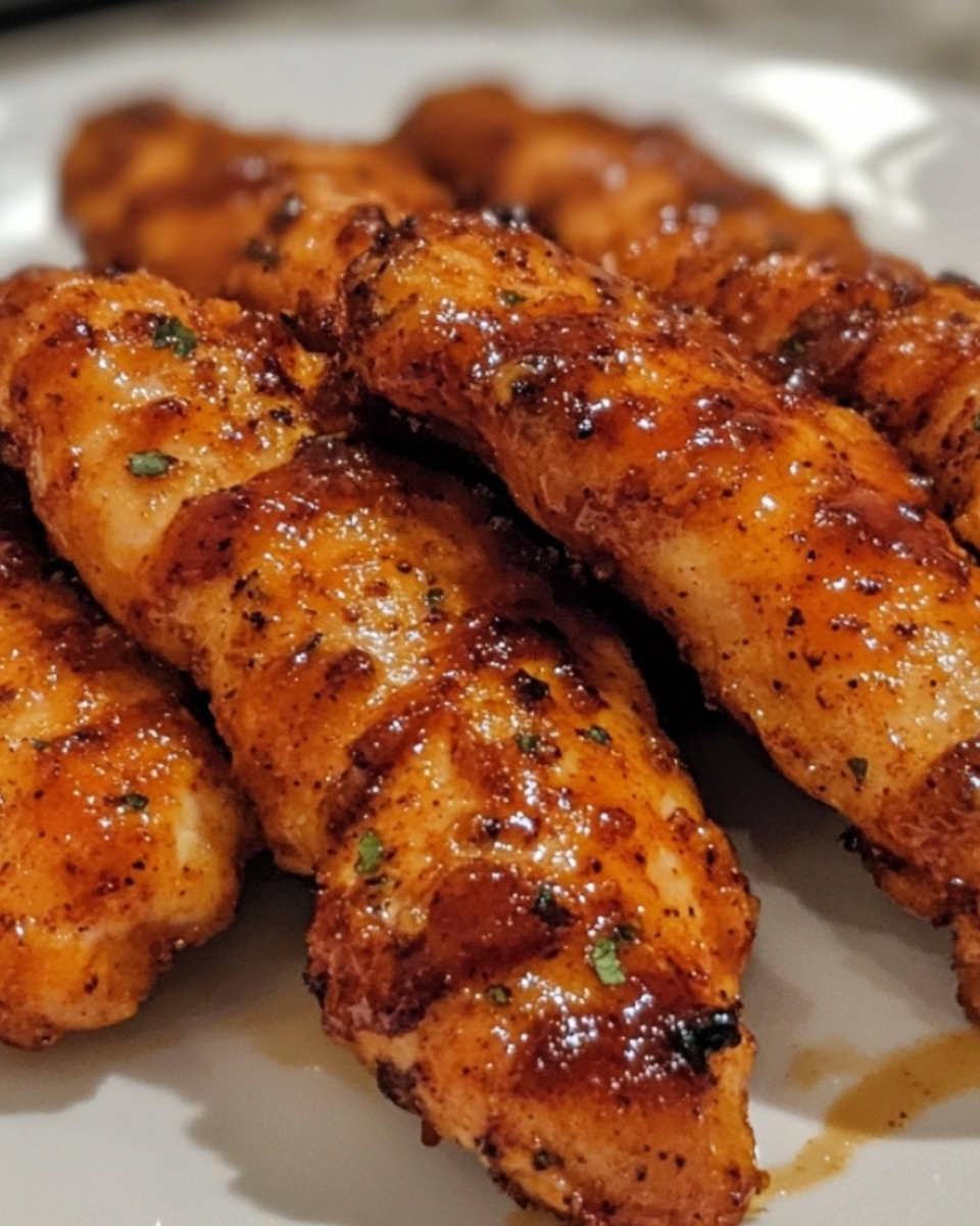 Air Fryer Honey BBQ Chicken Tenders