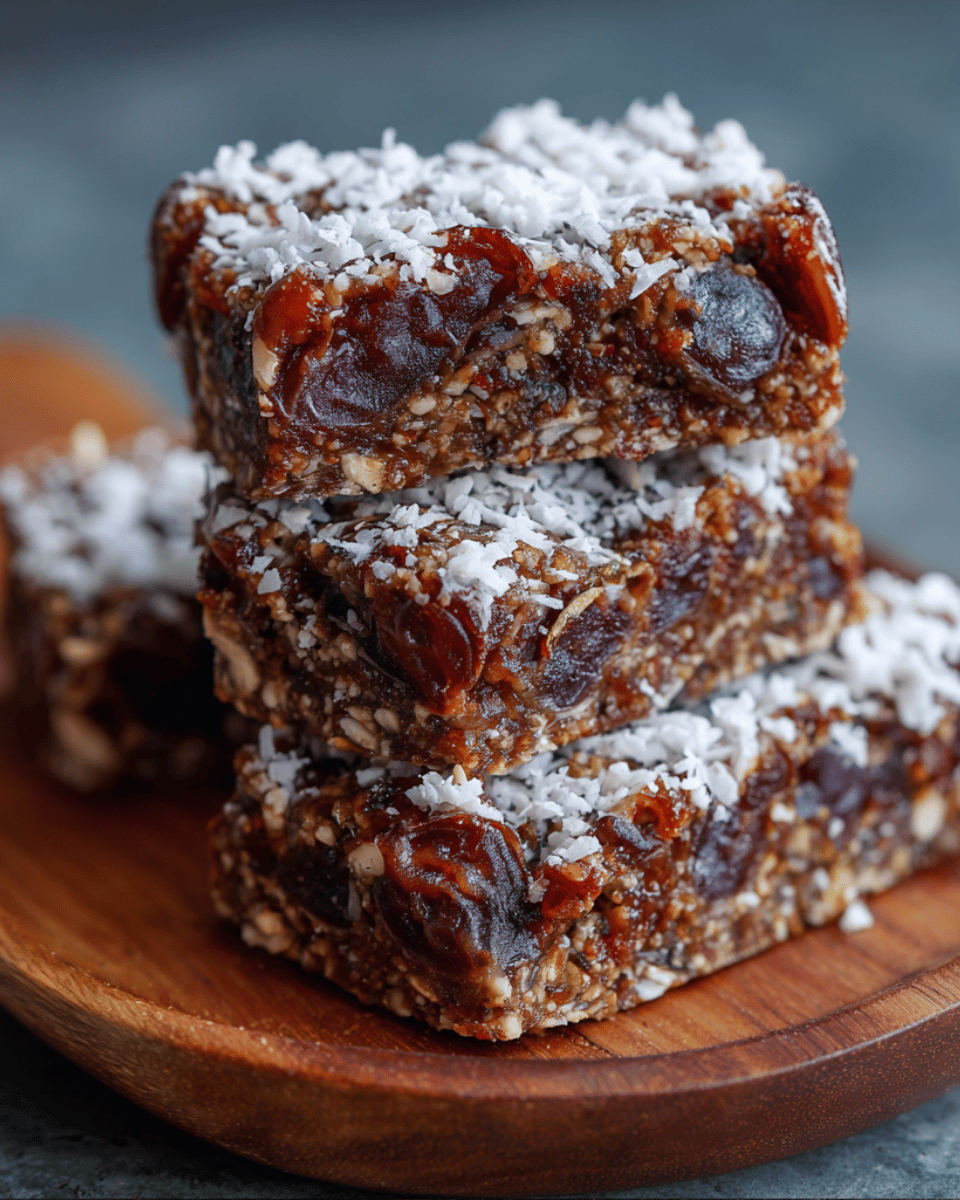 No-Bake Date Bars