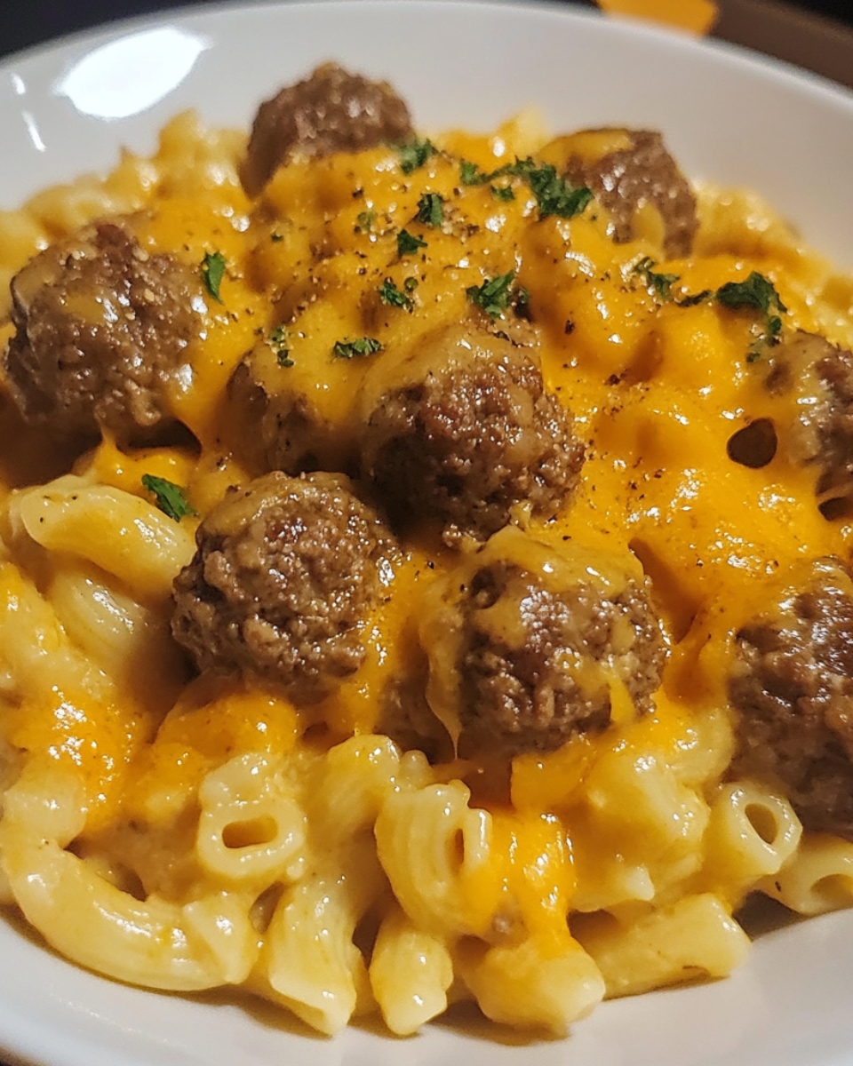 Bold Ranch Meatball Cheddar Mac 2