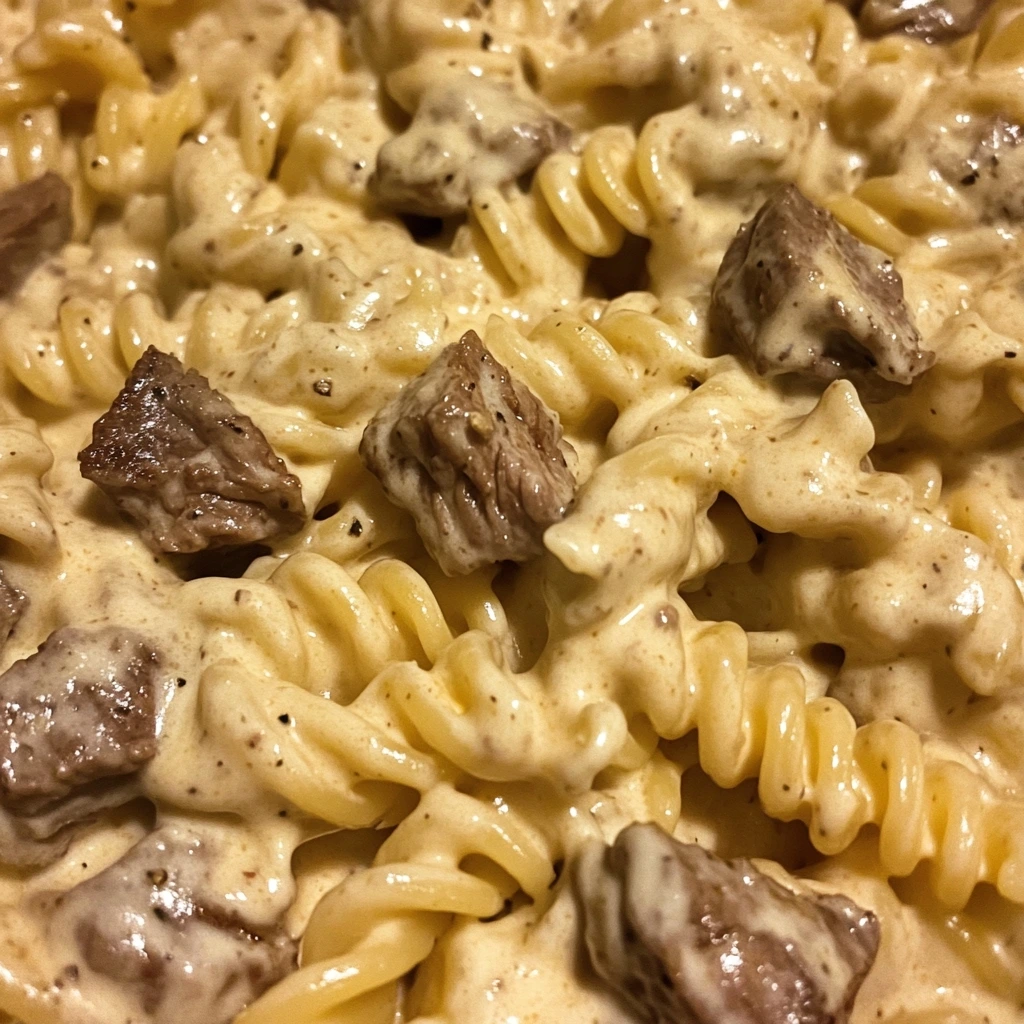Bold Smoky Cajun Ranch Steak Pasta 1