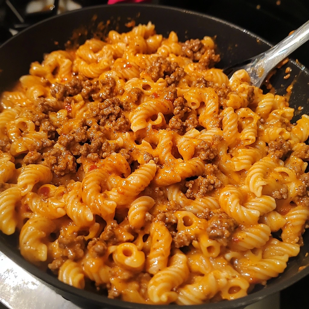 Cheeseburger Pasta Recipe 2