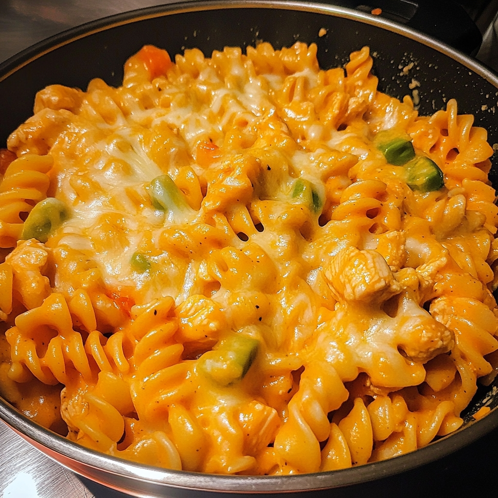 Cheesy Buffalo Ranch Chicken Rotini 1