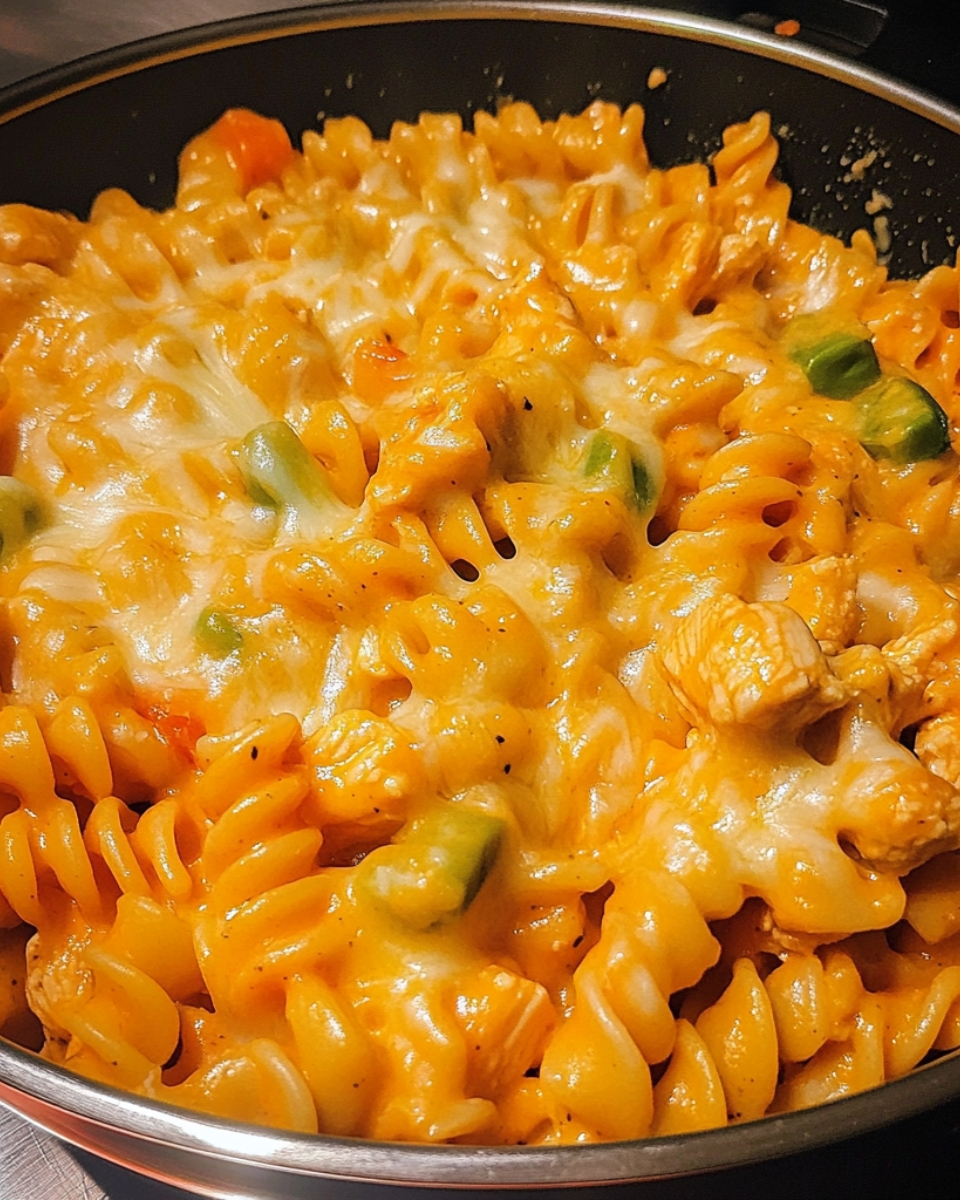 Cheesy Buffalo Ranch Chicken Rotini 2