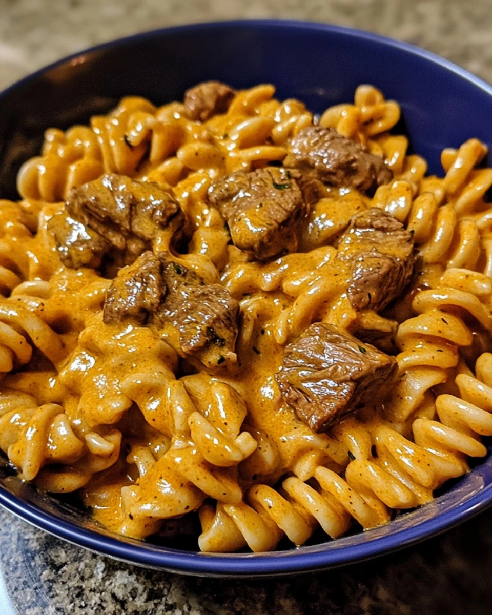 Creamy Bold Buffalo Garlic Steak Rotini 2