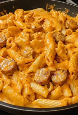 Creamy Buffalo Chicken Sausage Pasta 3