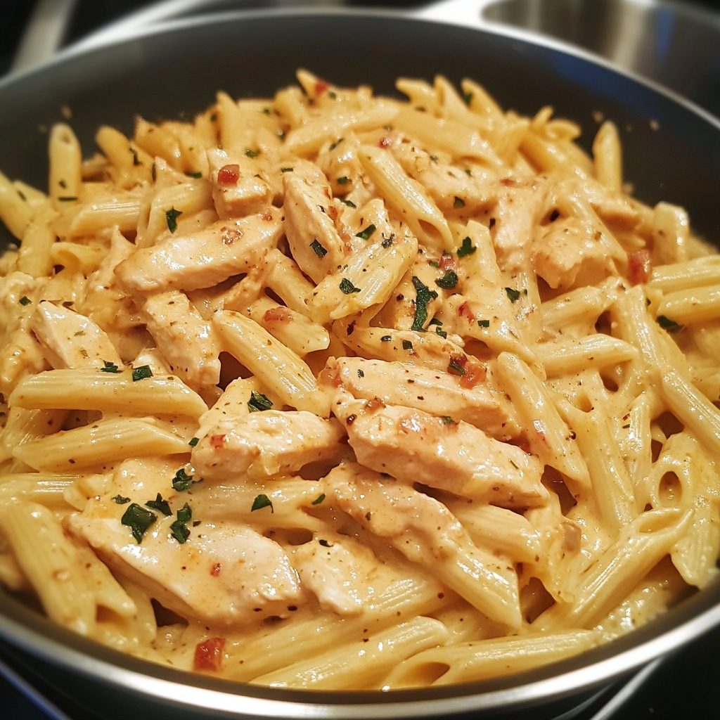 Creamy Chipotle Garlic Chicken Pasta 1