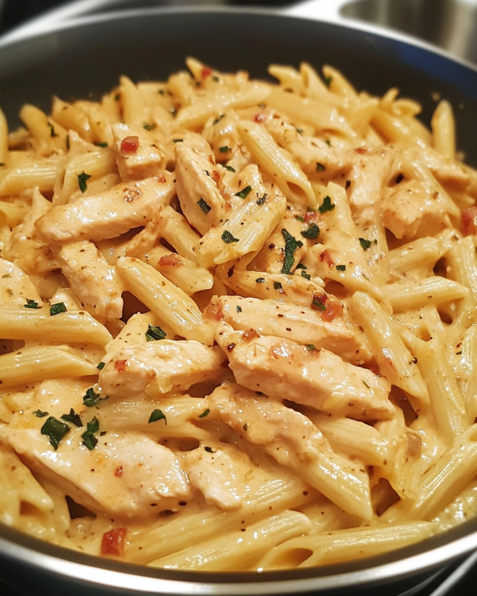 Creamy Chipotle Garlic Chicken Pasta 2