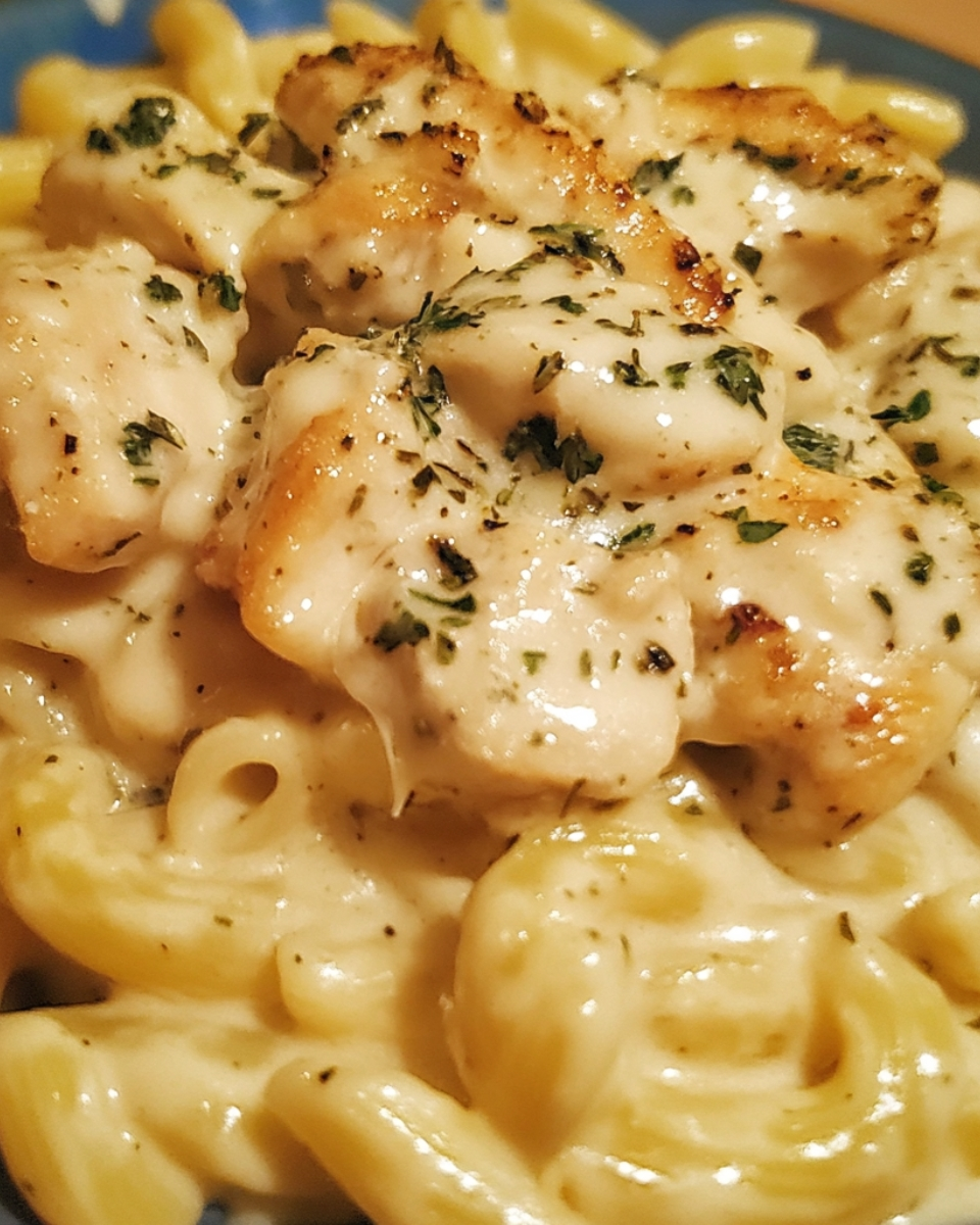 Creamy Garlic Herb Chicken Mac 2