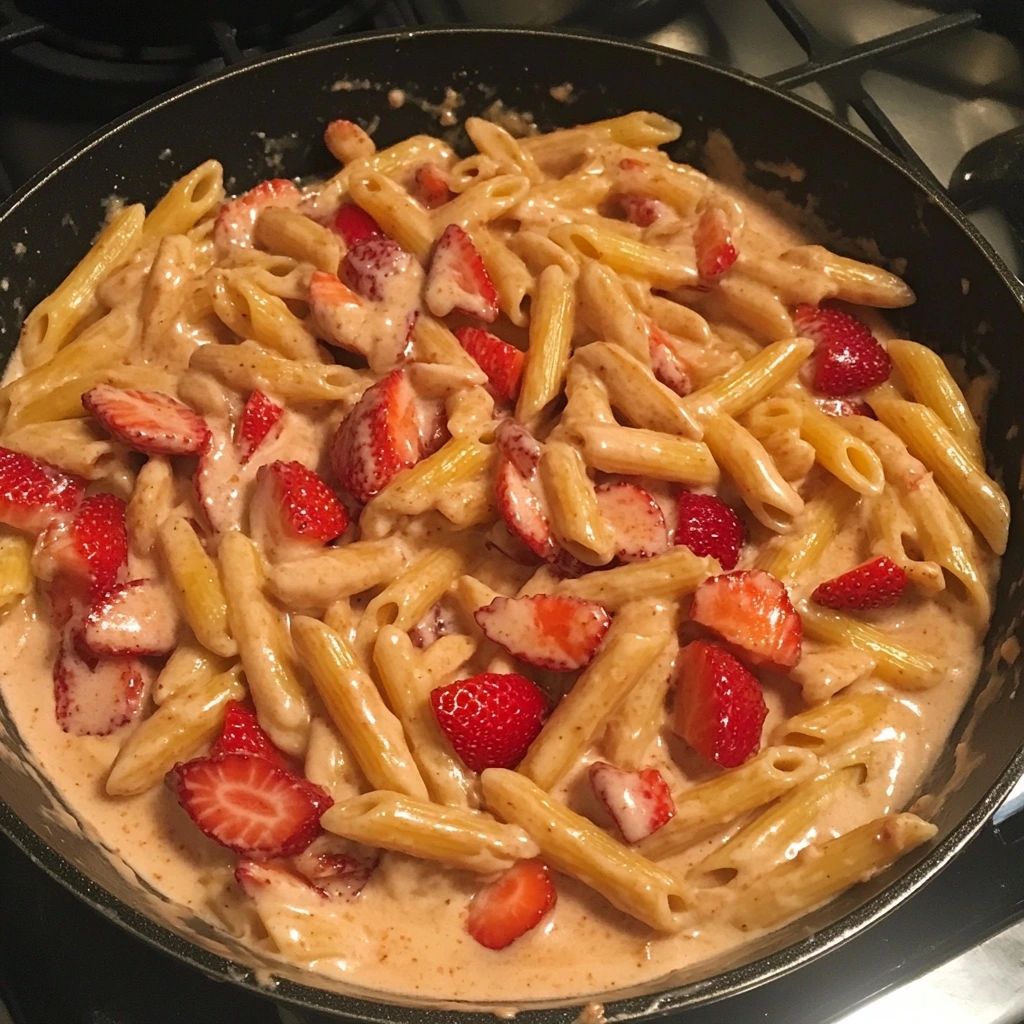 Delicious Strawberry Pasta Recipe with Cinnamon Twist 2