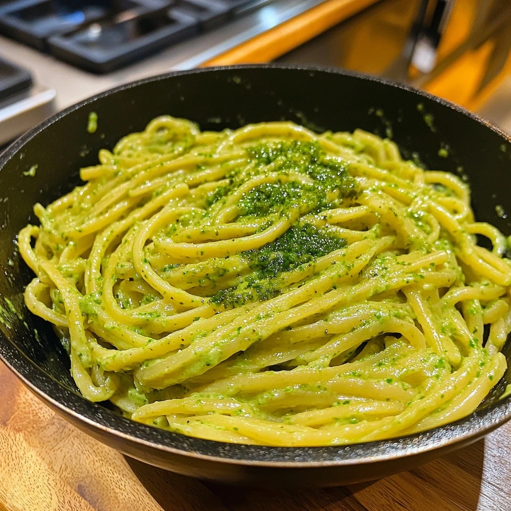 Matcha Carbonara Pasta 2