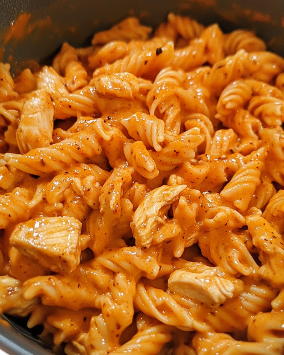 One Pot Bold BBQ Ranch Chicken Pasta 2