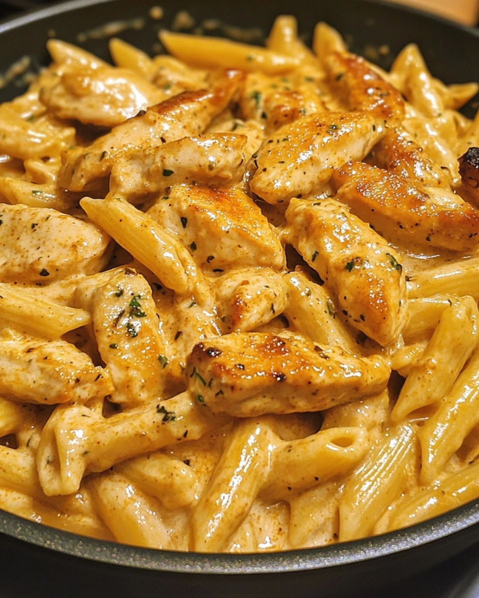 One Pot Bold Cajun BBQ Chicken Pasta 1