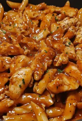 One Pot Bold Honey BBQ Chicken Pasta