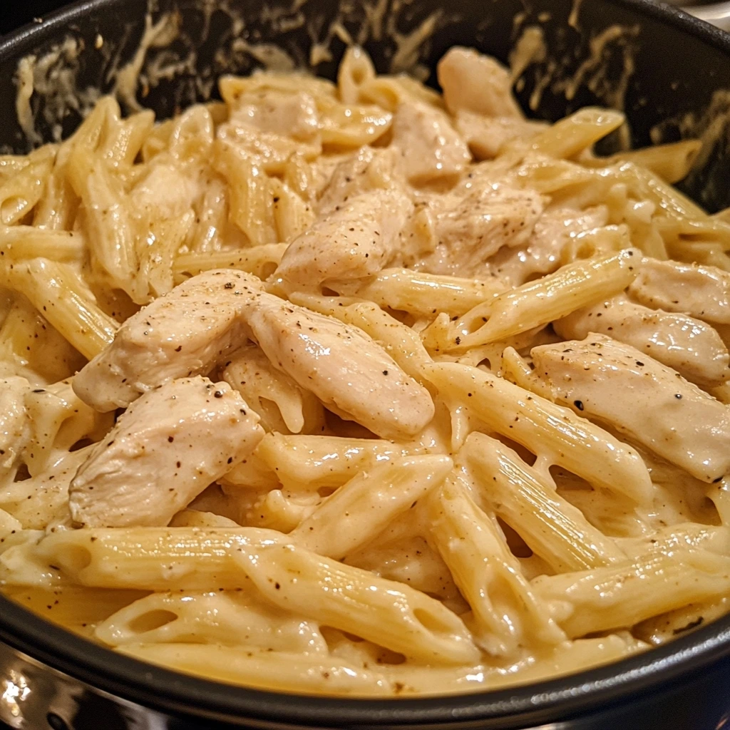 One Pot Cajun Honey Alfredo Chicken Pasta 1