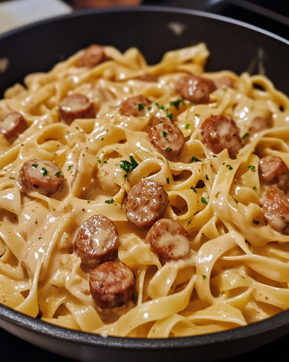 One Pot Spicy Cajun Sausage Alfredo 2