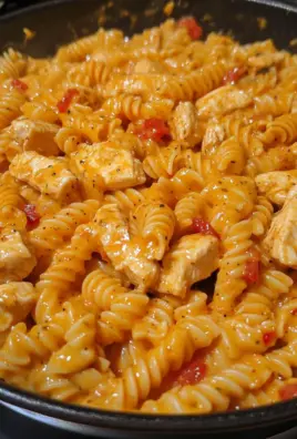 One Pot Sweet Chili Ranch Chicken Pasta 2