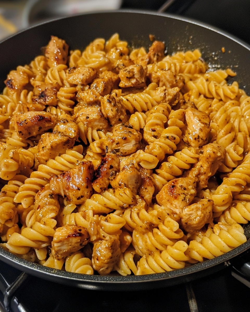Smoky Garlic Butter Chicken Sausage Pasta 2