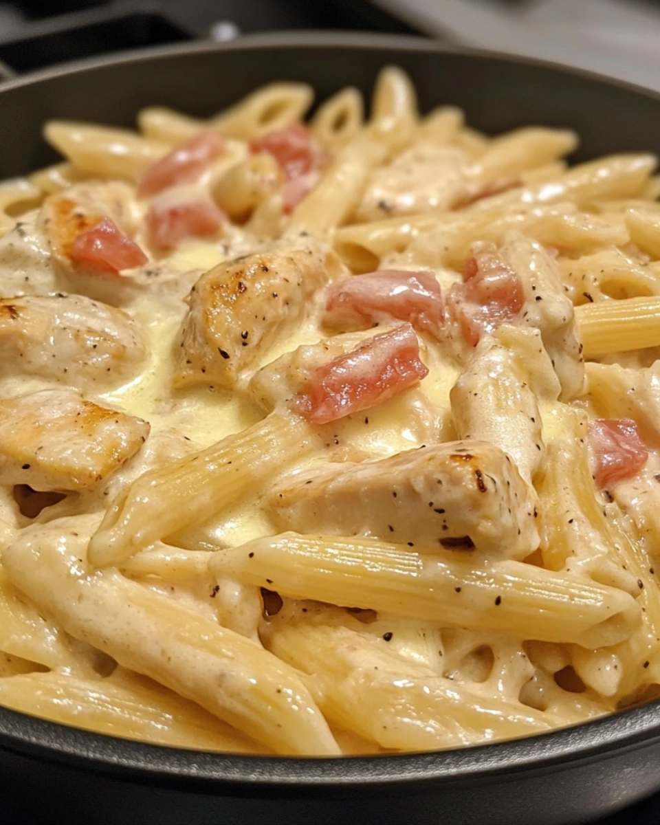 Smoky Garlic Butter Ranch Chicken Pasta 1