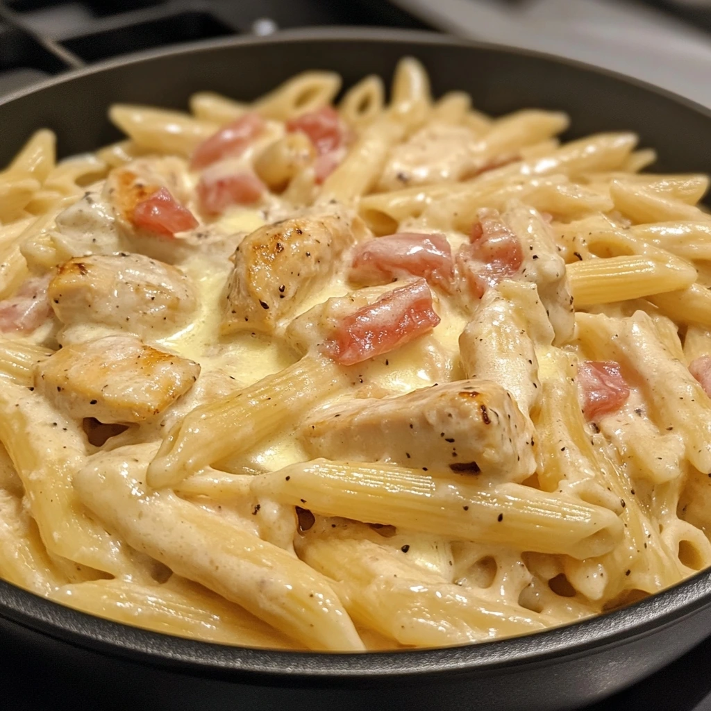 Smoky Garlic Butter Ranch Chicken Pasta 2