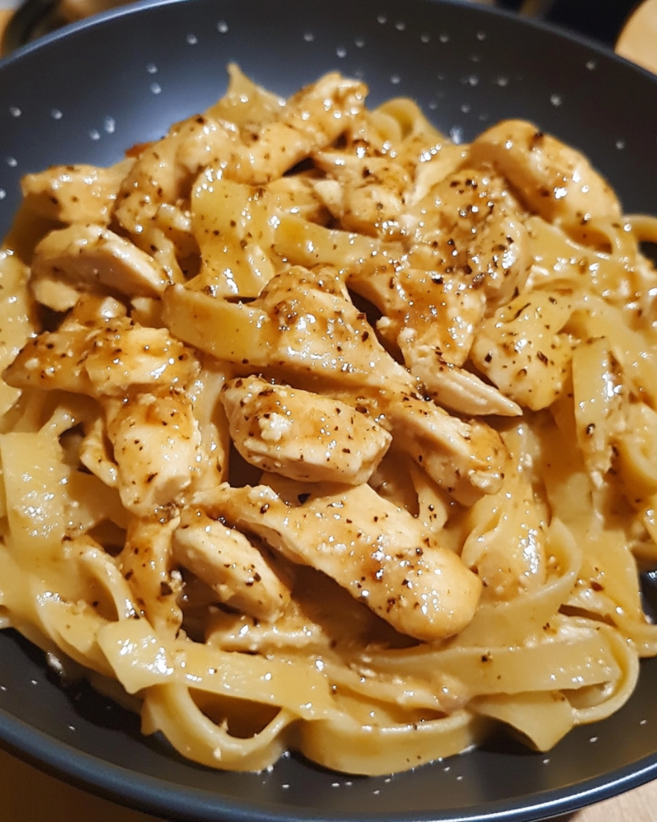 Spicy Honey Garlic Chicken Alfredo 1