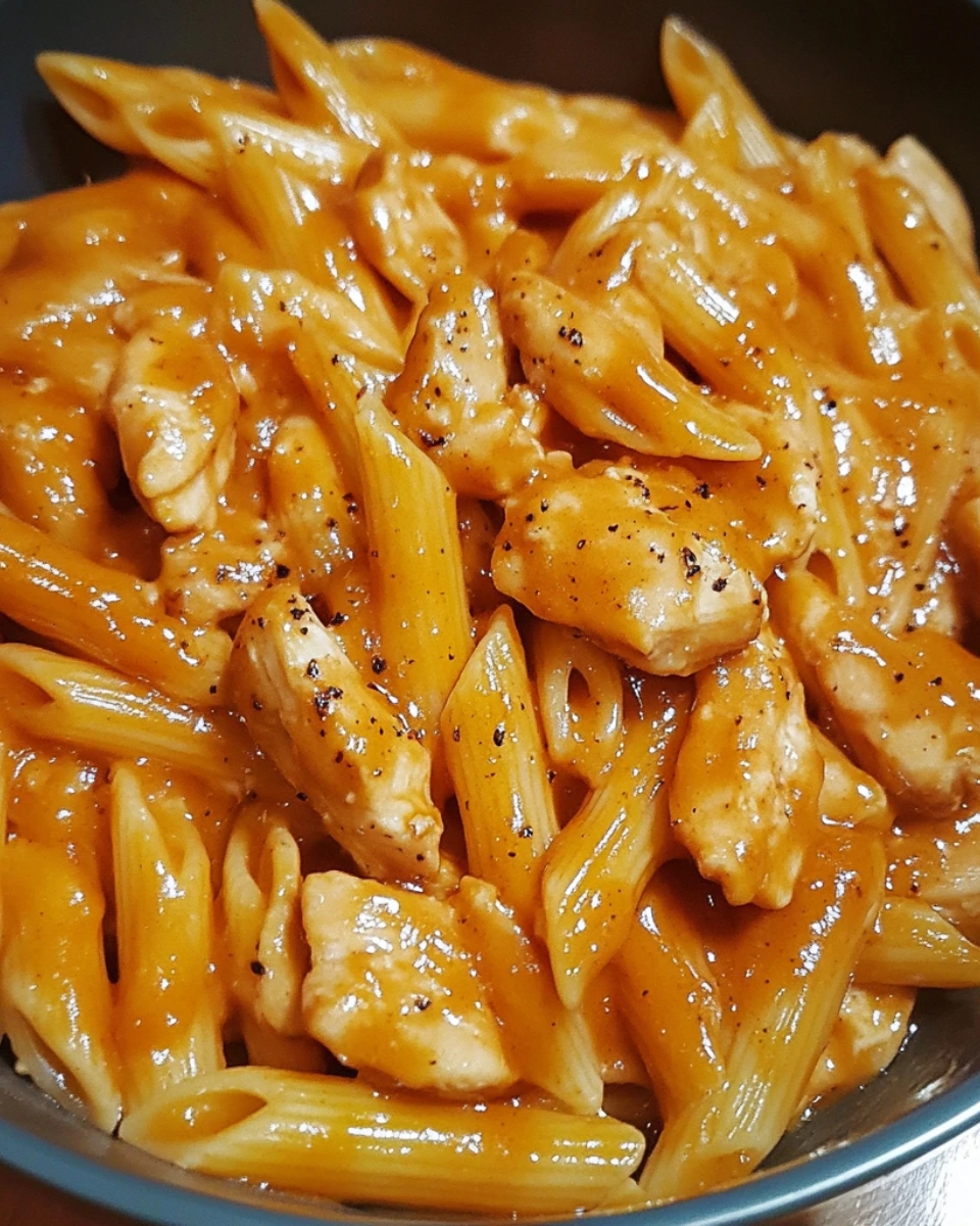 Sticky Maple BBQ Ranch Chicken Pasta 1