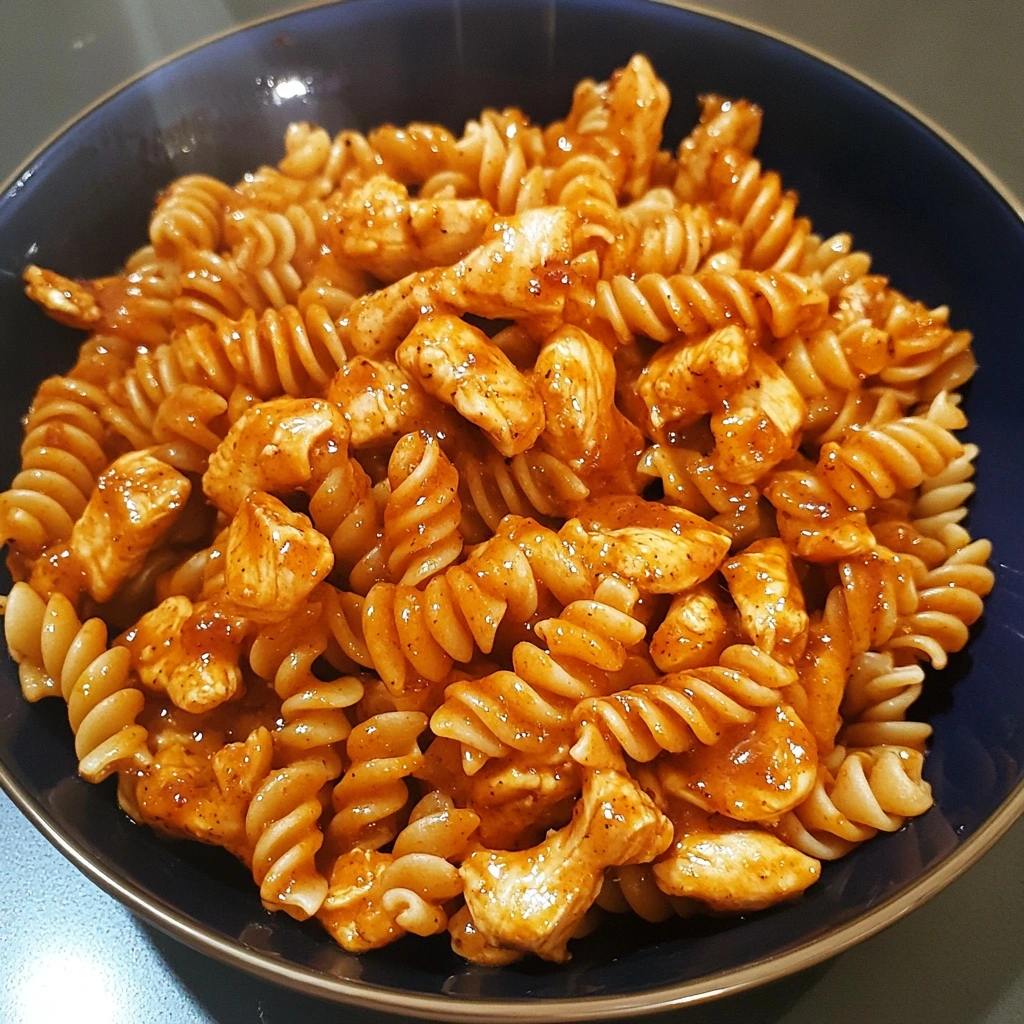 Sweet Spicy BBQ Chicken Rotini 1