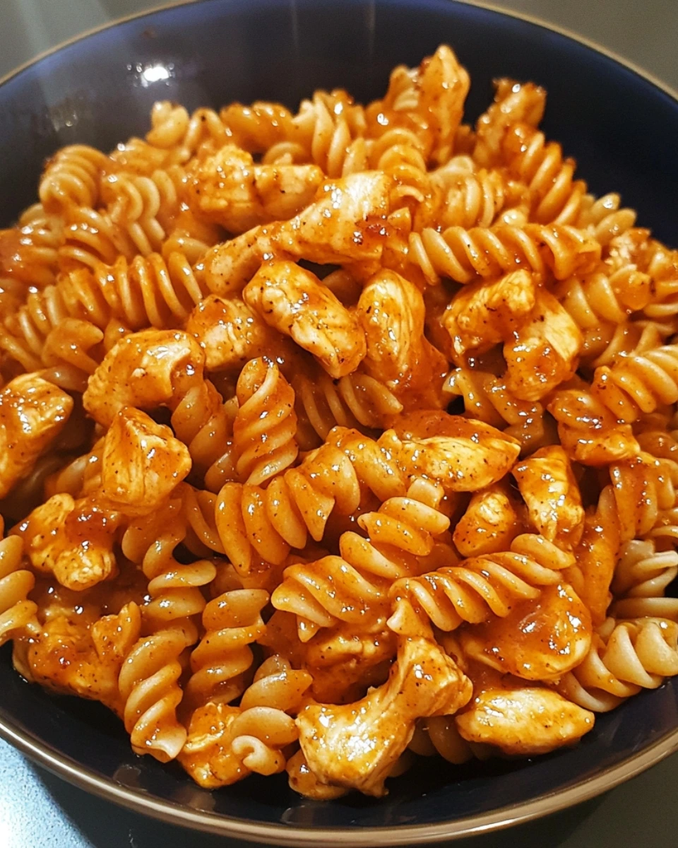 Sweet Spicy BBQ Chicken Rotini 2