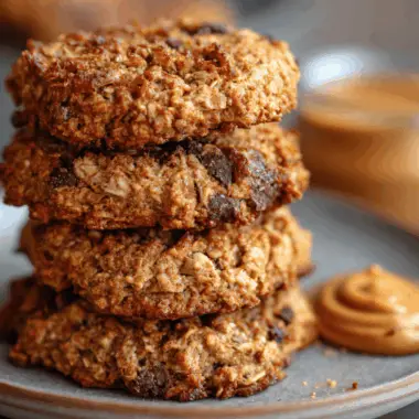 Peanut Butter Oatmeal Energy Cookies
