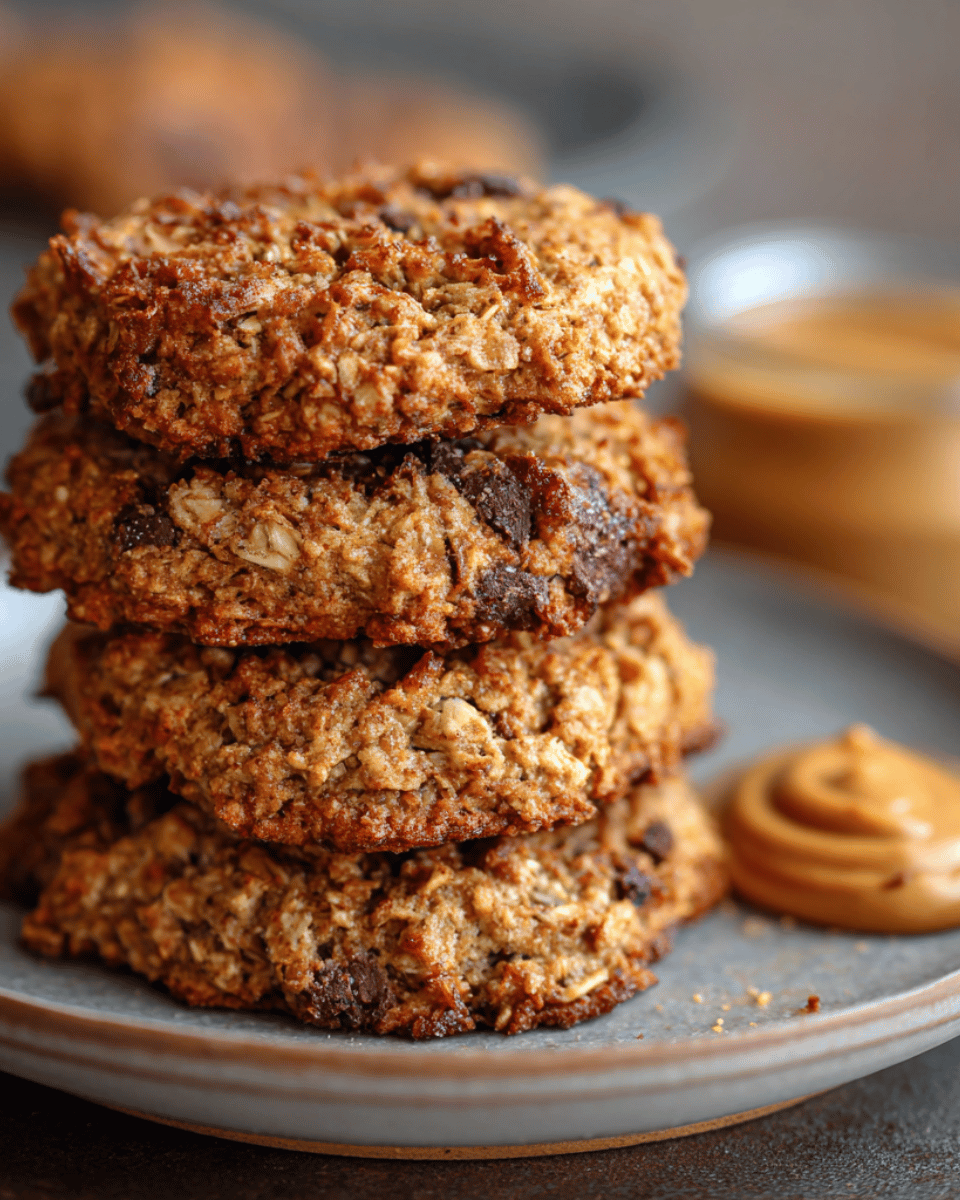 Peanut Butter Oatmeal Energy Cookies